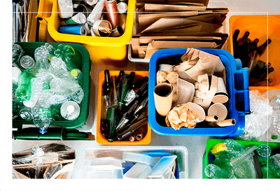 Aprenda a reciclar seu lixo! Isto se chama, educação ambiental!