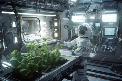 A agricultura espacial será modelo para o aumento da produção de alimentos no planeta