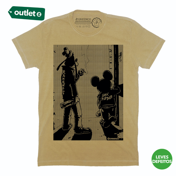 LD - Camiseta Masculina Sustentável - Punk Rock