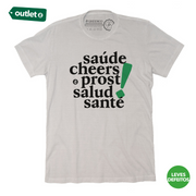 LD - Camiseta Masculina Sustentável - Cheers