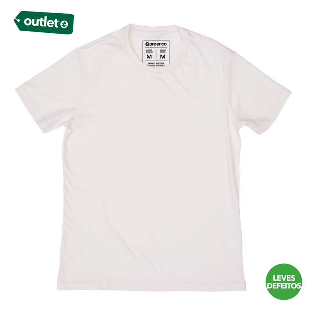 LD - Camiseta Masculina Algodão Orgânico - Lisa